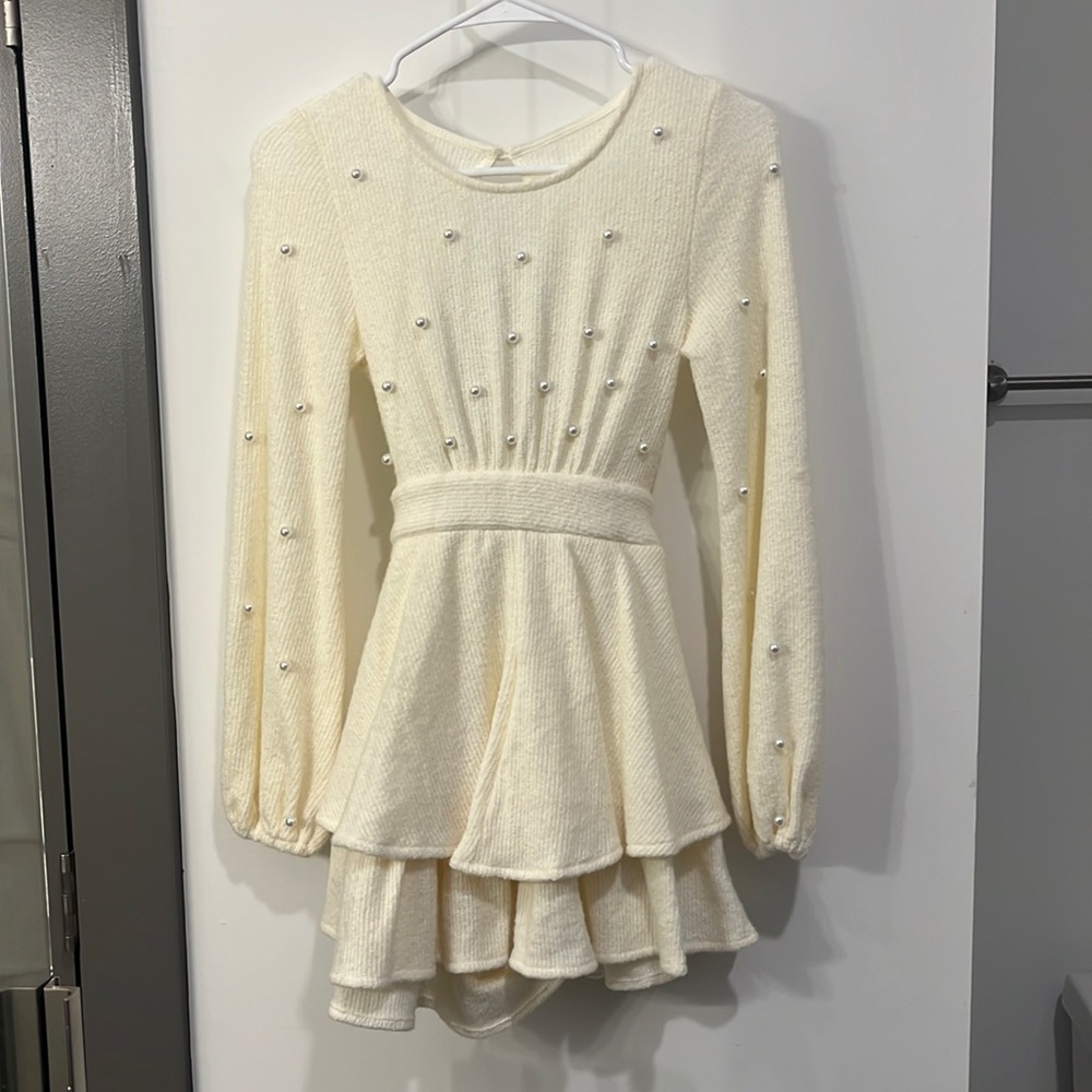 Fashion nova pearl romper